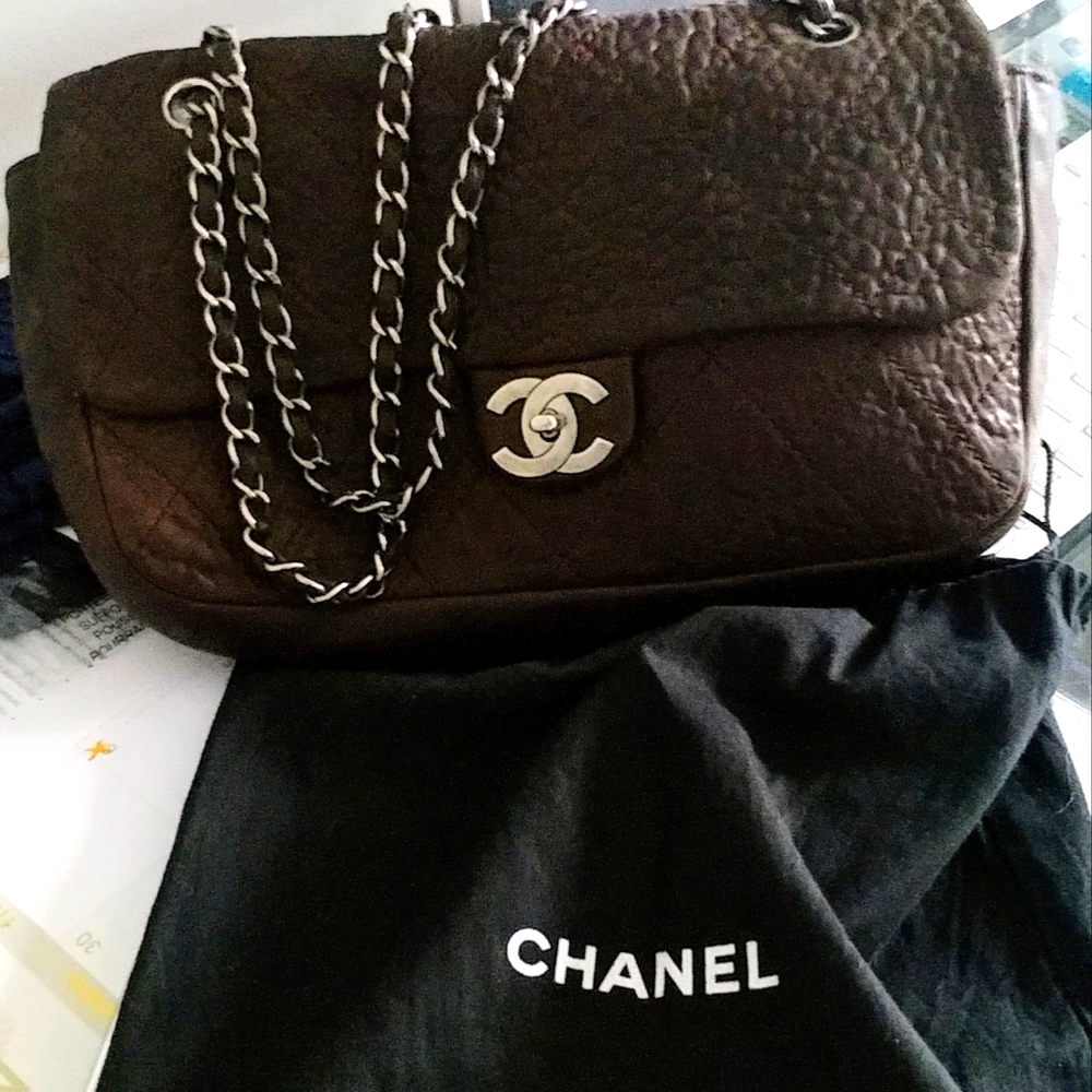 Brown Leather Chanel handbag